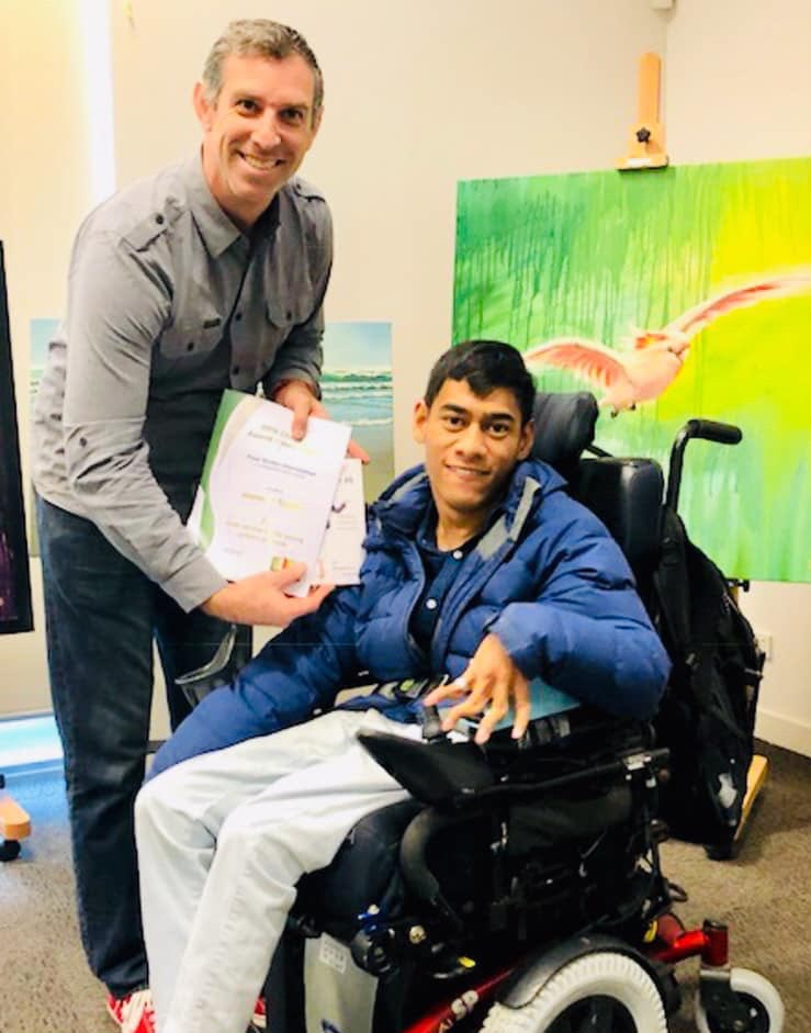 Feeling Appreciated By An Award - Cerebral Palsy Society